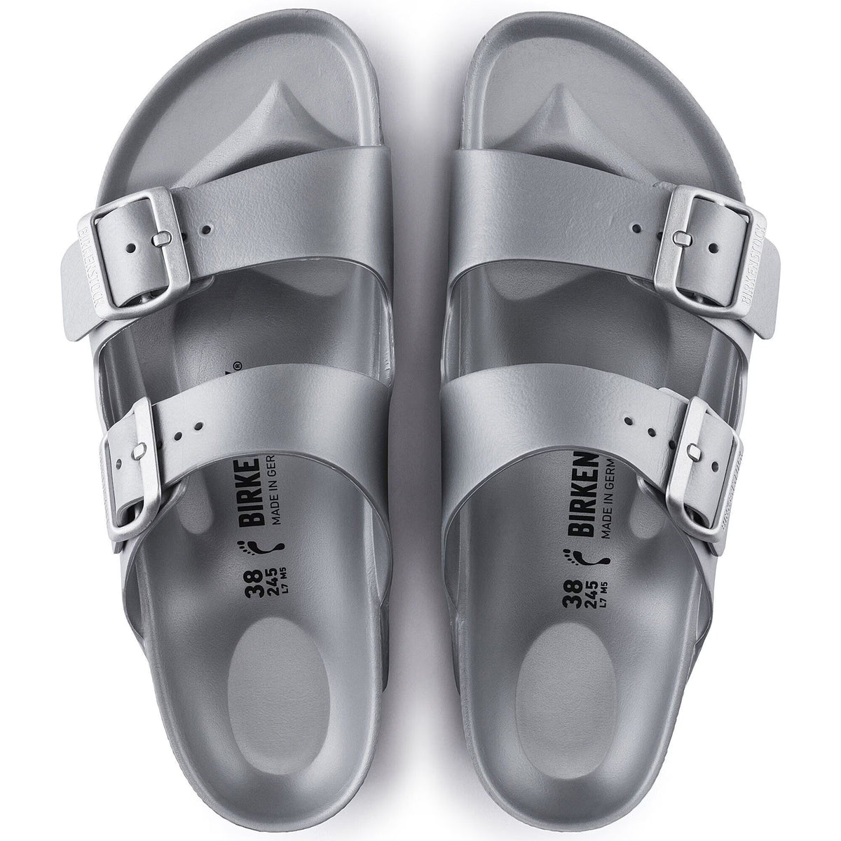 Birkenstock Ultra-légère Arizona EVA - Metallic Silver