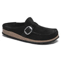 Birkenstock Confortable Buckley Suède - Black