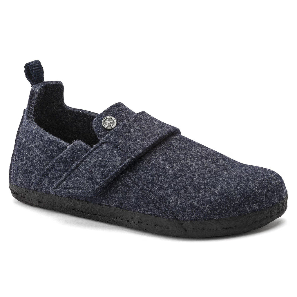 Birkenstock Confort Enfant Zermatt HL Kids Feutre de laine - Dark Blue