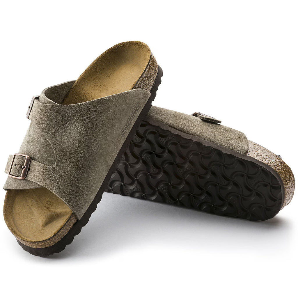 Birkenstock Confortable Zürich Suède - Taupe