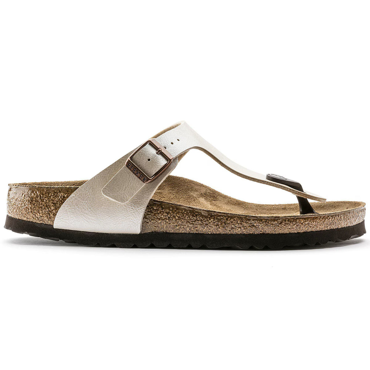 Birkenstock Tendance Gizeh Birko-Flor - Graceful Pearl White