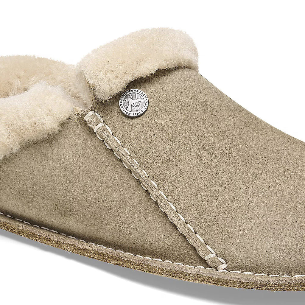 Birkenstock Confortable Zermatt Premium Suède - Taupe