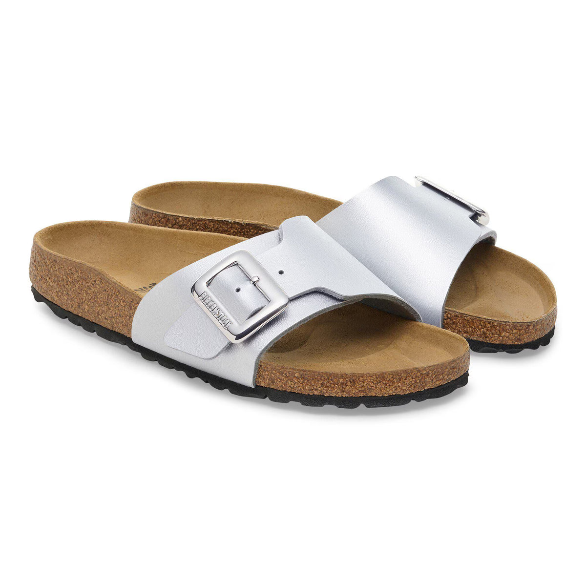 Birkenstock Tendance Catalina Cushion Buckle Birko-Flor - Silver Metallic