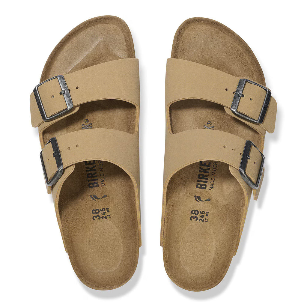 Birkenstock Tendance Arizona Birko-Flor Nubuck - Latte Cream